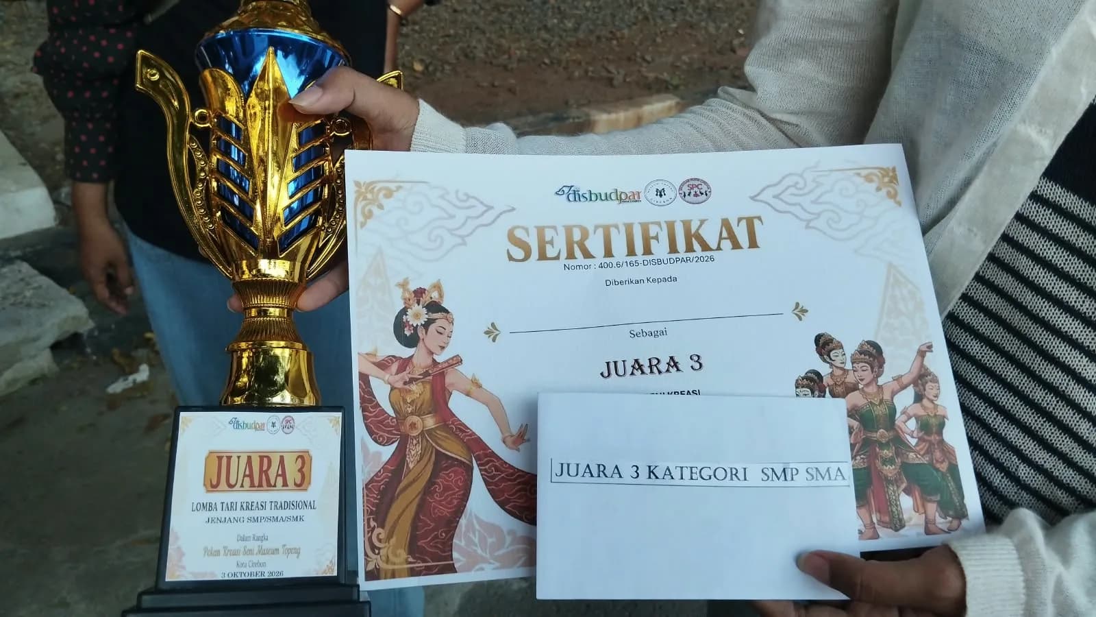 Juara 3 Tari Kreasi