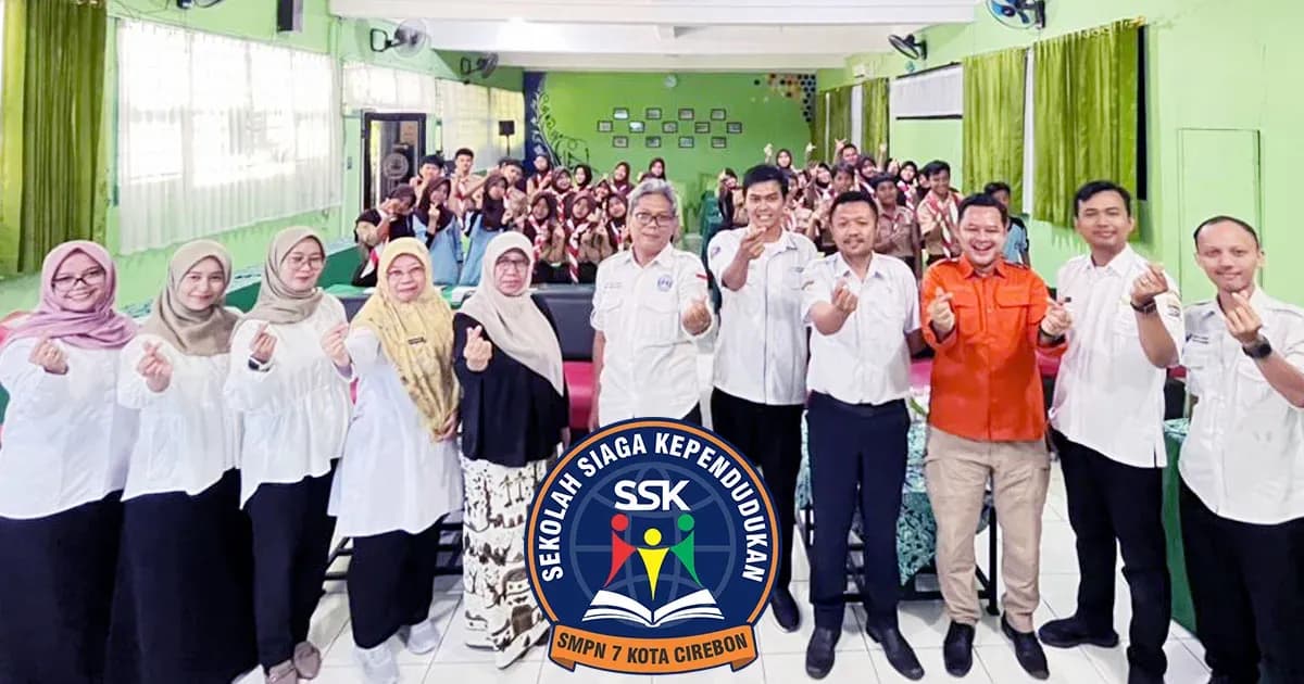 SMPN 7 Cirebon Sukses Implementasikan Sekolah Siaga Kependudukan