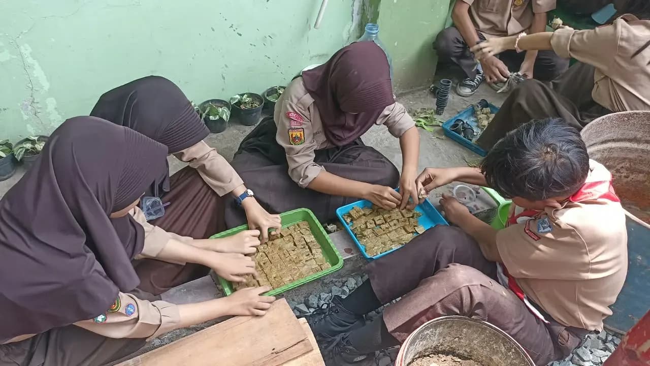 Penyemaian dan Panen Hidroponik