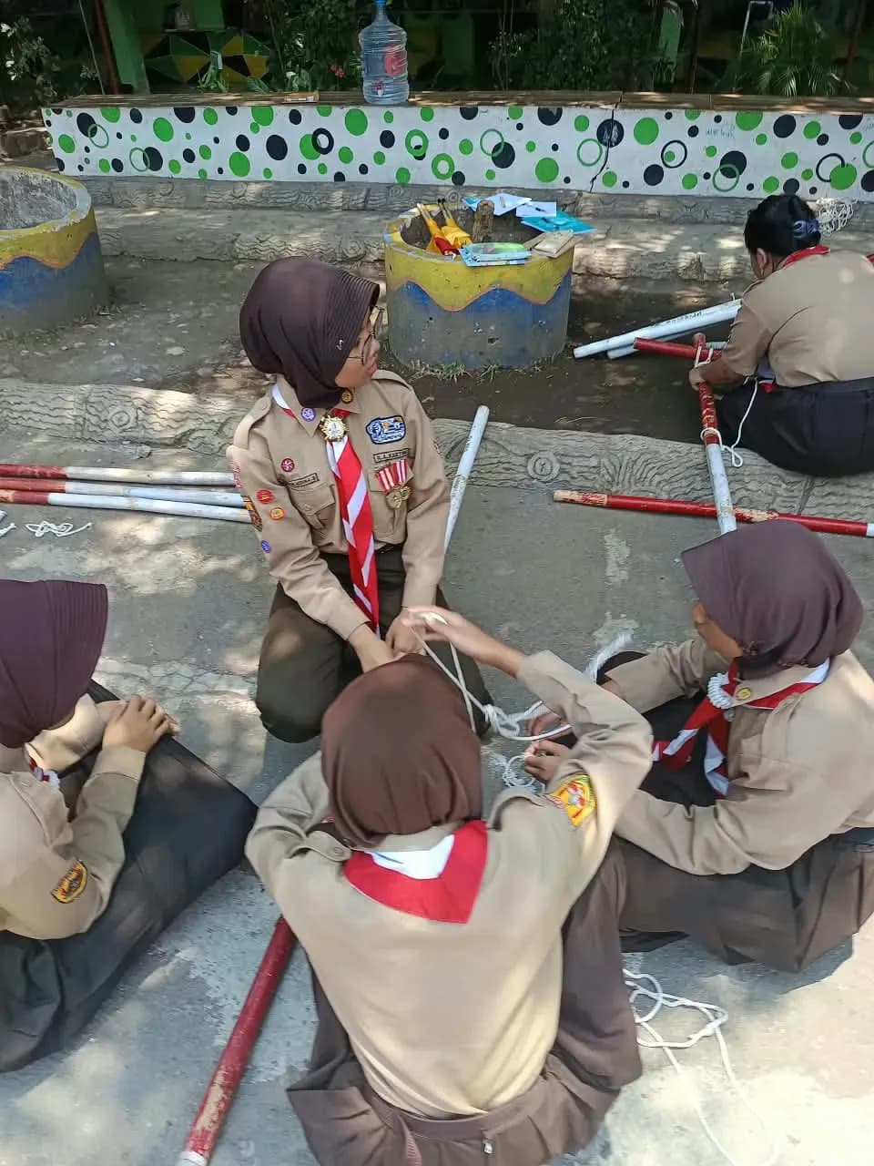SMPN 7 KOTA CIREBON GELAR PELANTIKAN RAKIT TERAP
