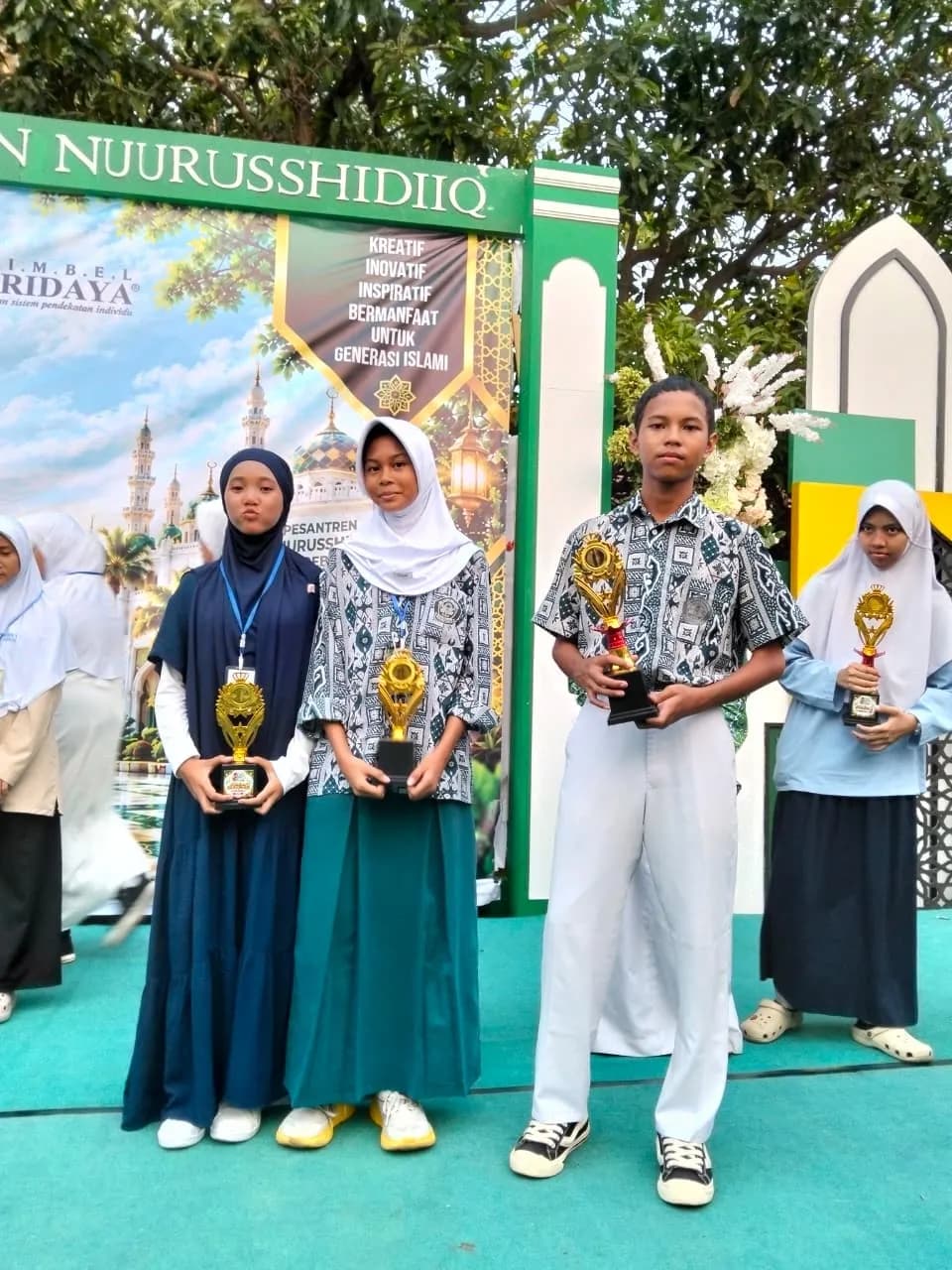 ๐ Juara 2 Kaligrafi Putra โ Hilal Mudzaky ๐ Juara Harapan 3 Kaligrafi Putri โ Malaika Fiedhie Qirani ๐ Juara Harapan 2 Pidato Putri โ Kanaya Azzahra